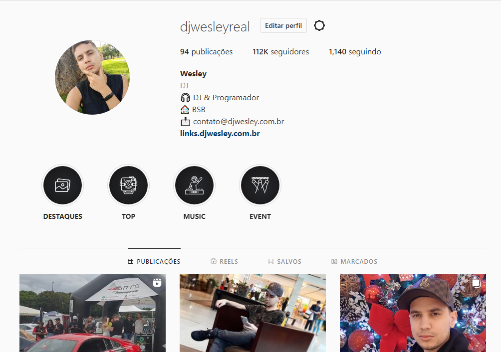 Instagram DJ Wesley